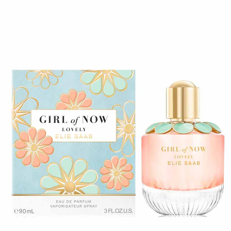Elie Saab Girl of Now Lovely Eau de Parfum for Women - Floral Fruity Fragrance | Perfect for Date Night & Special Occasions