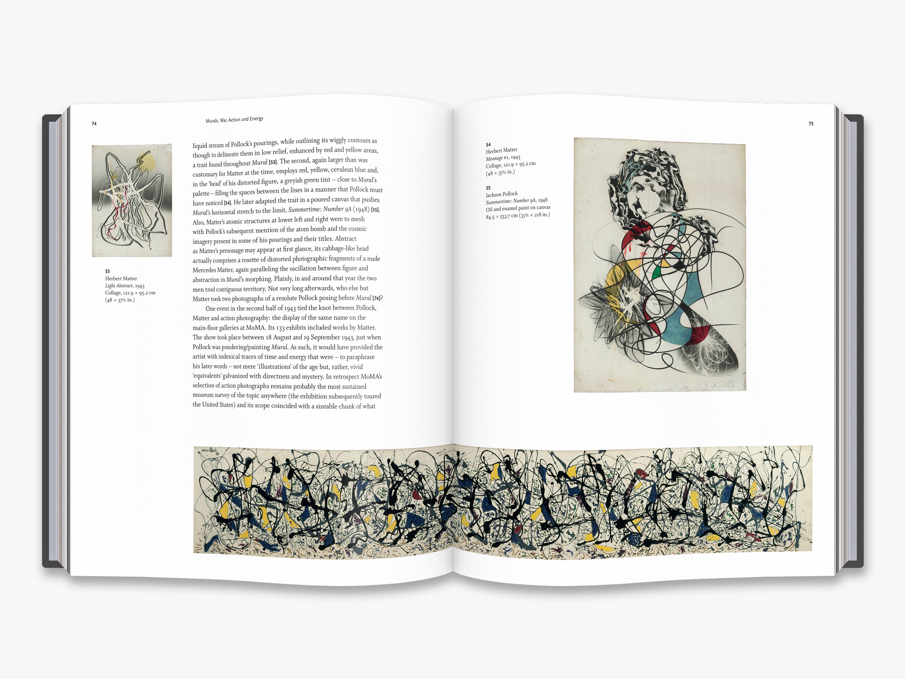 Jackson Pollock's Mural - Abstract Expressionist Art Print for Home & Office Decor | Perfect for Living Rooms, Bedrooms & Creative Spaces
