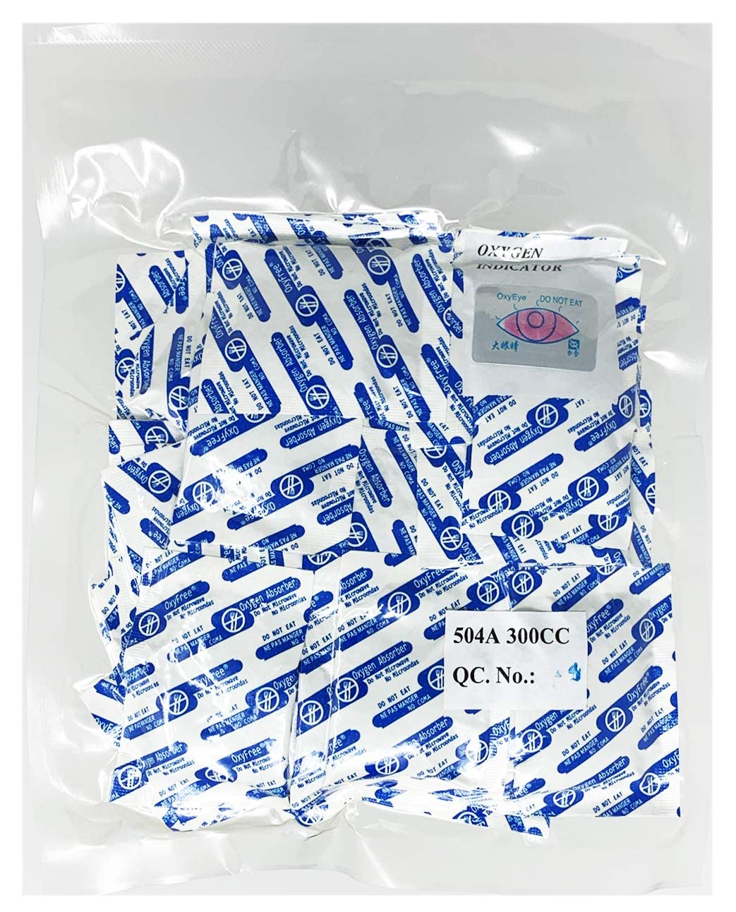 150 Pack (3 x 50) 300cc Oxygen Absorbers for Food Storage - Extend Shelf Life in Vacuum Seal & Mylar Bags - Ideal for Long-Term Food Preservation, Emergency Kits & Camping Supplies