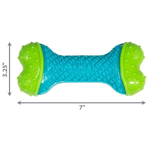 KONG CoreStrength Bone Dog Toy - Durable Chew Toy for Aggressive Chewers - Perfect for Large Dogs, Puppies & Training - Indoor & Outdoor Play