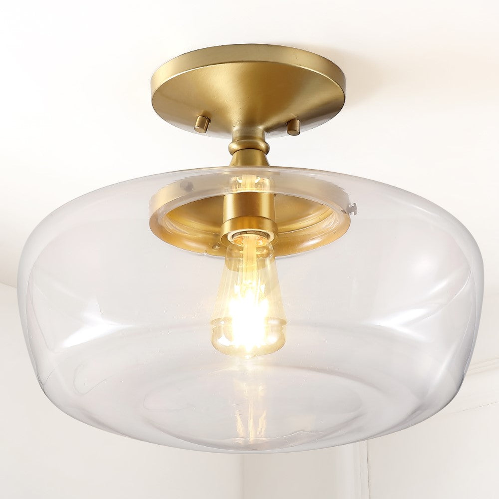 Modern Farmhouse LED Flush Mount Ceiling Light - 14