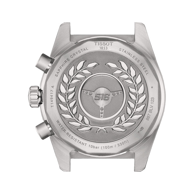 PR516 Men's Quartz Chronograph Watch - 40mm Blue Dial with Stainless Steel Bracelet - Perfect for Business, Casual & Outdoor Activities