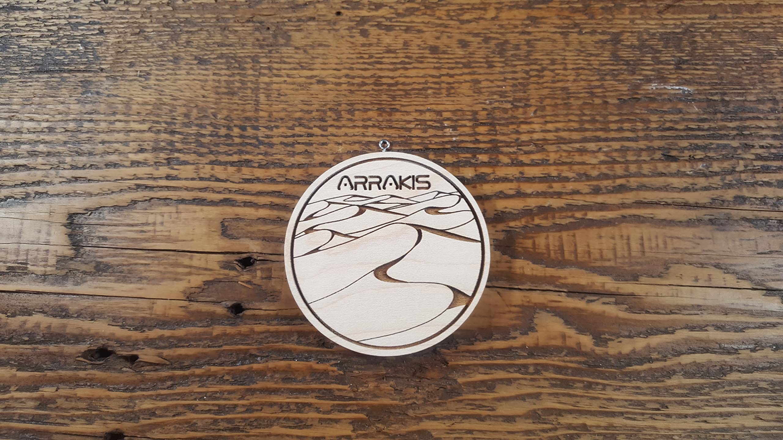 Handcrafted Arrakis Wooden Ornament - Unique Home Decor for Living Room, Bedroom & Office - Perfect Gift for Holidays & Housewarming