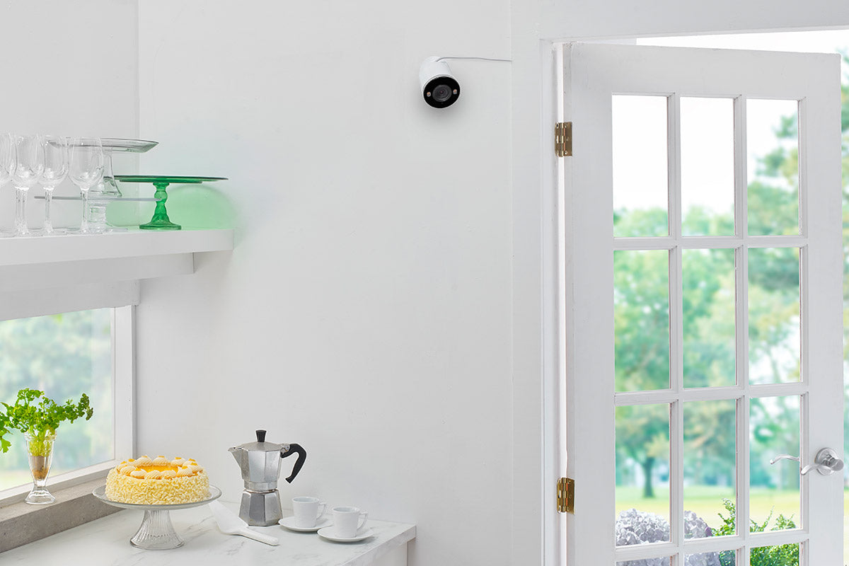 Lorex 2K HD Smart WiFi Security Camera - 32GB Storage, Cloud Enabled, Indoor/Outdoor Use with Night Vision & Motion Detection - Perfect for Home Surveillance, Business Security & Baby Monitoring (Open Box)
