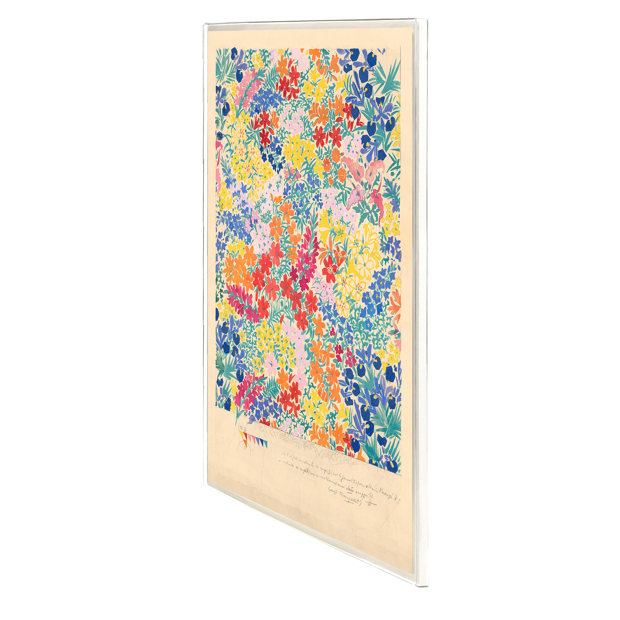 Bianchini Ferier Archive Summer Bloom Floral Fabric - Perfect for Upholstery, Dresses & Home Decor