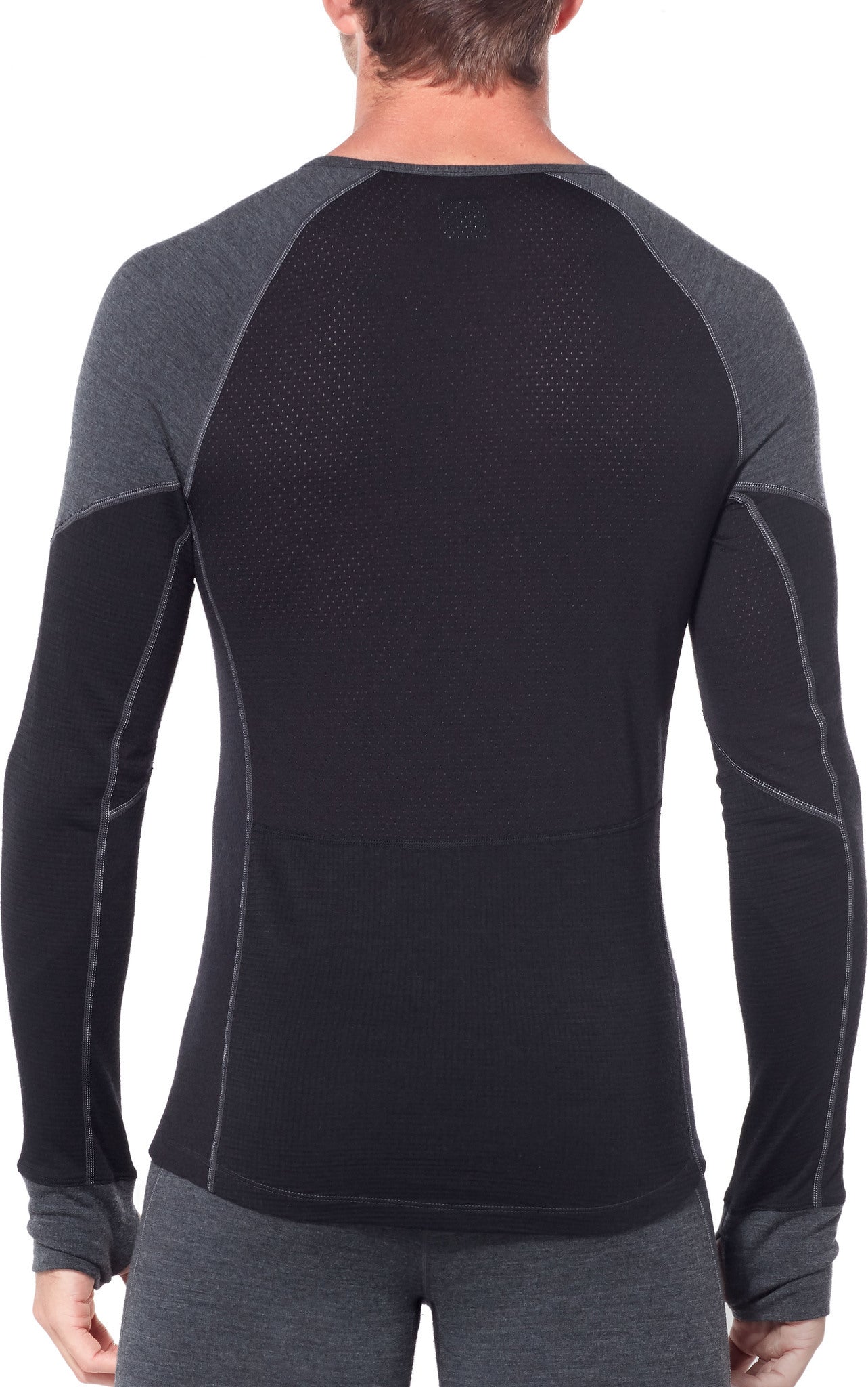 260 Zone Long Sleeve Crew Neck Thermal Shirt for Men - Warm Base Layer for Hiking, Skiing & Outdoor Activities