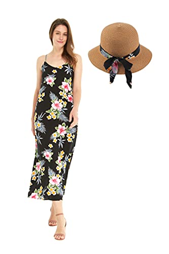 Hibiscus Black + Hat