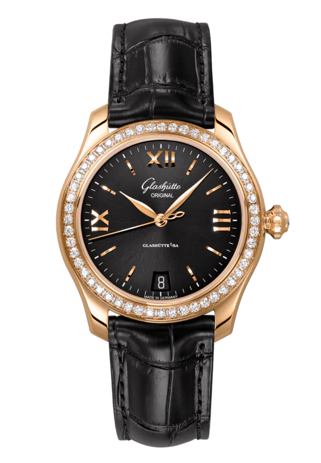 Glashutte Original Lady Serenade Rose Gold Women's Luxury Watch - Elegant Timepiece for Formal Events & Special Occasions