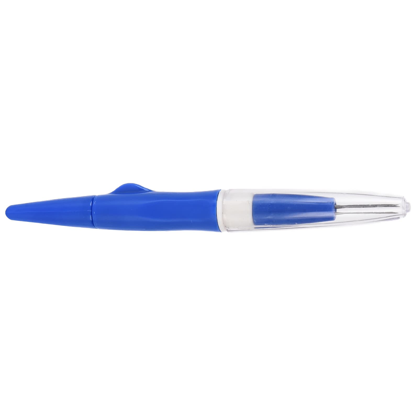 Tnfeeon 3-Piece Felting Needle Set with Ergonomic Comfort Grip - Professional DIY Punch Needles for Wool Crafting (Blue) - Perfect for Home Needle Felting Projects & Fiber Art Creations