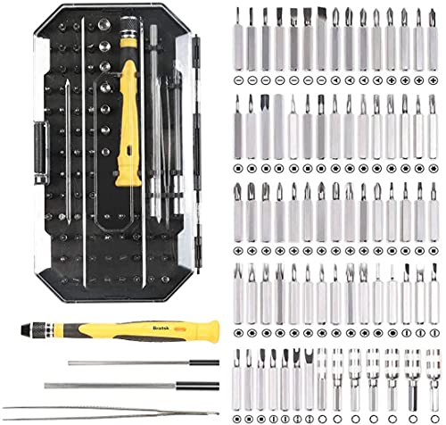 77-Piece Professional Precision Screwdriver Set for Phone & Tablet Repair | Electronics Tool Kit for iPhone, Samsung, iPad, Laptop & Small Device Maintenance