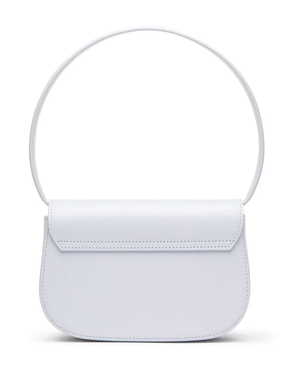 Diesel 1DR Plaque Shoulder Bag - Light Blue Crossbody Bag for Women & Men | Stylish Casual & Travel Accessory