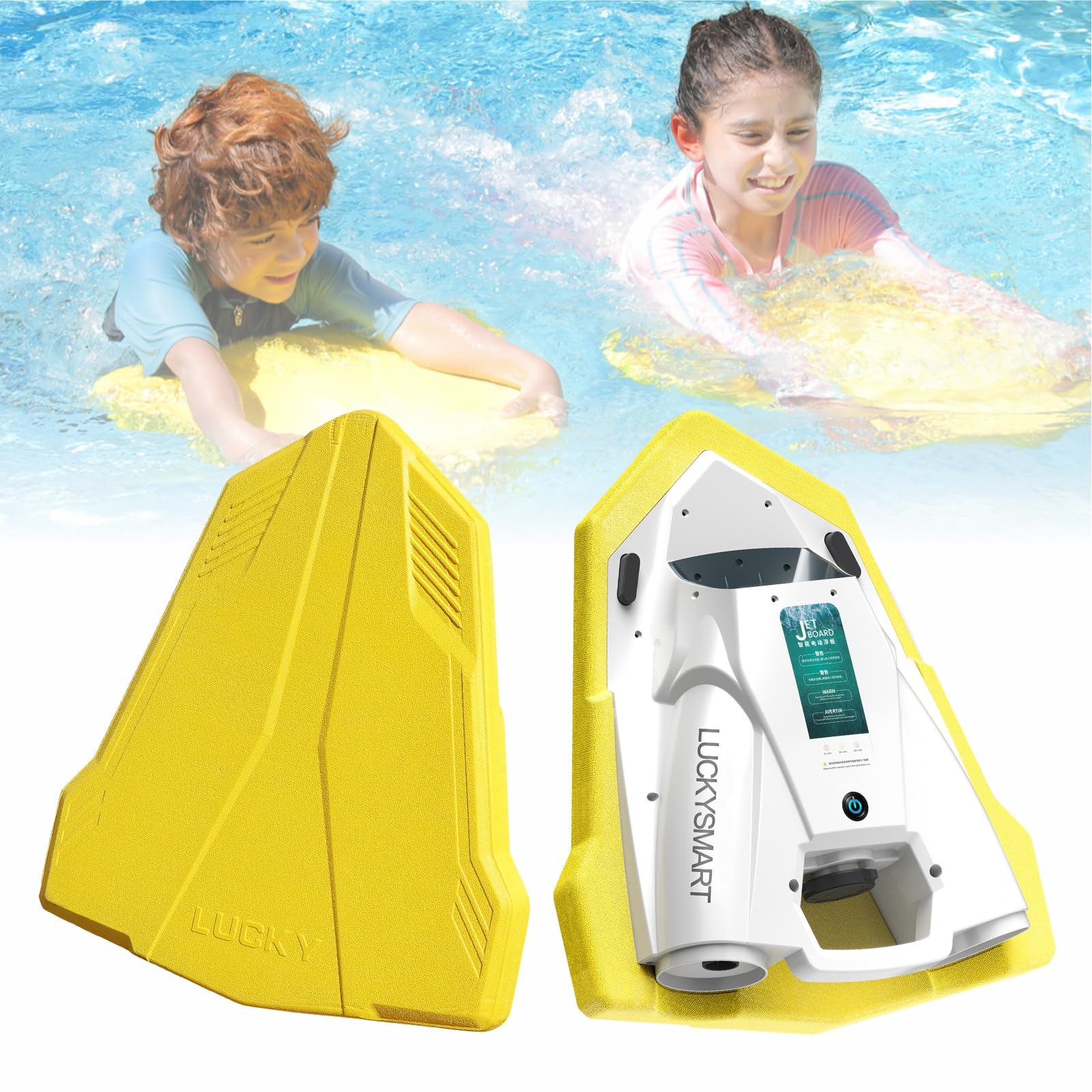 Electric Swimming Kickboard Scooter with Dual Motors - 1M/s Max Speed, 45 Min Runtime - Perfect Pool Toy for Kids & Adults - Great Summer Gift for Swimming Enthusiasts (Ideal for Pool Training, Water Exercise & Family Fun)