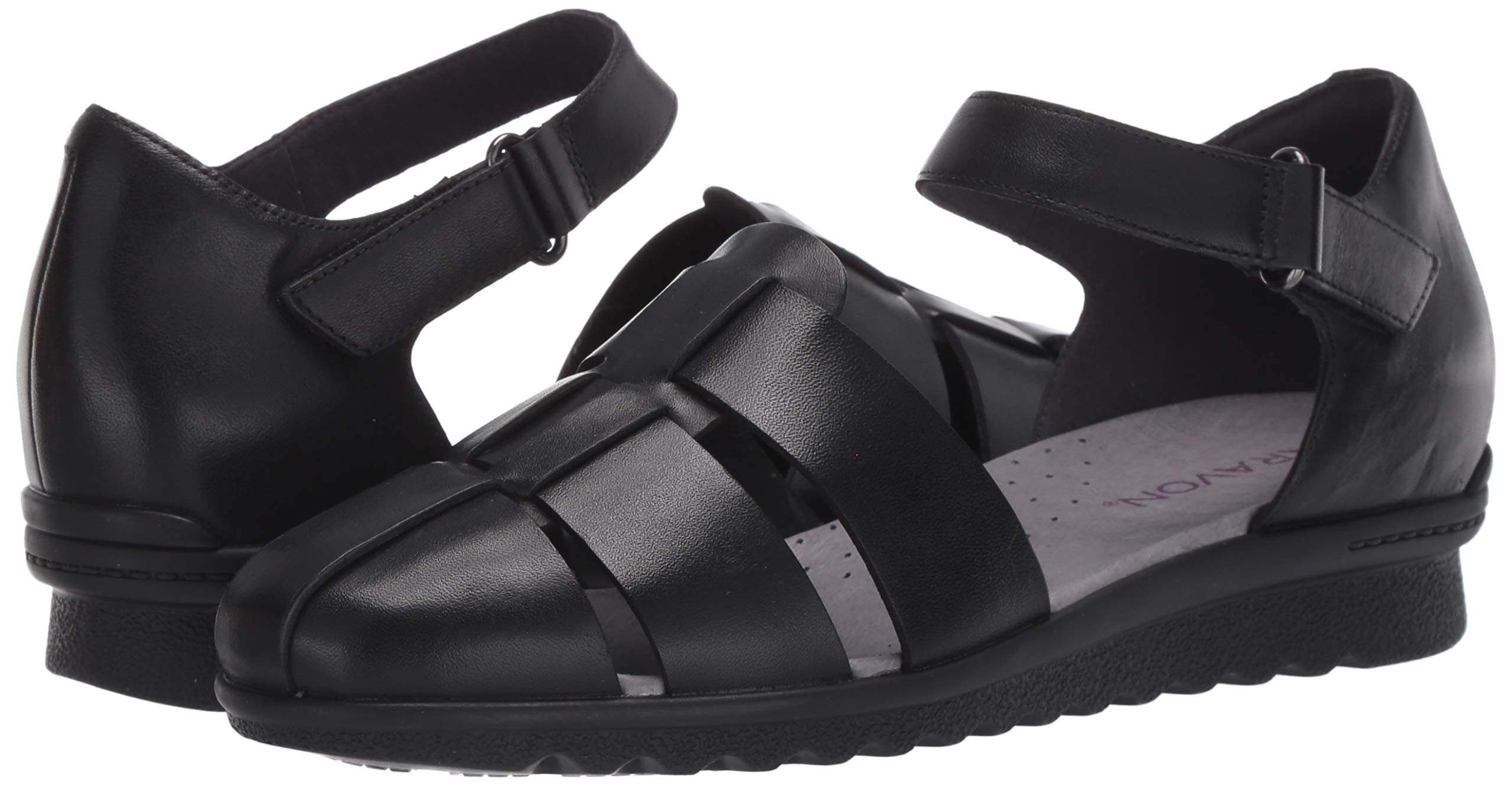 Aravon Women's Josie Two Piece Ballet Flat - Comfortable Slip-On Shoes for Work, Travel & Casual Wear