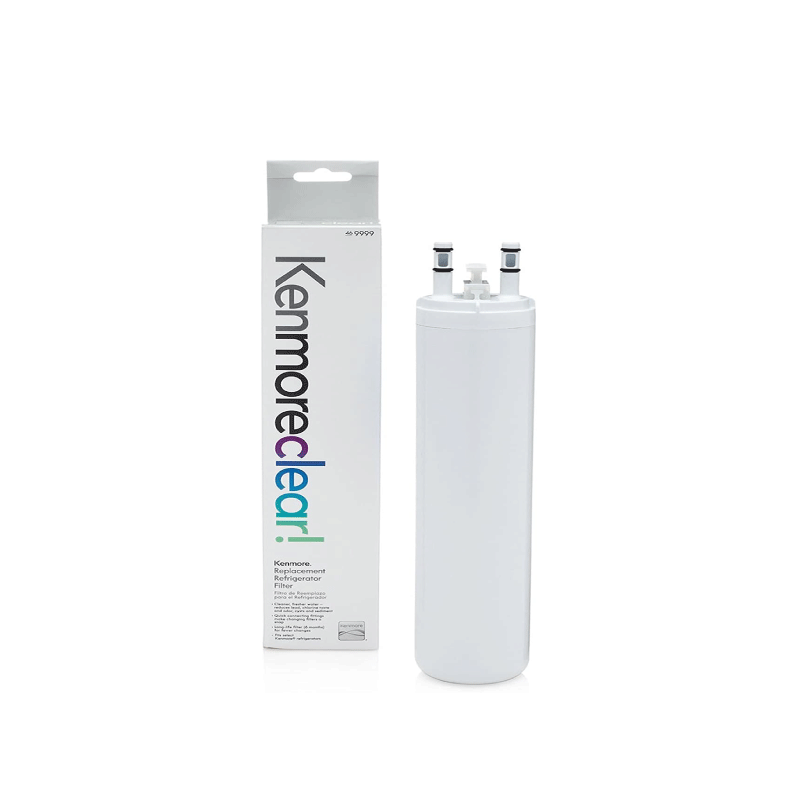 Kenmore 9999 Refrigerator Water Filter Replacement - 3 Pack, NSF Certified, White - Compatible with Kenmore Elite & Kenmore Pro Fridges - Perfect for Clean Drinking Water & Ice Maker Use