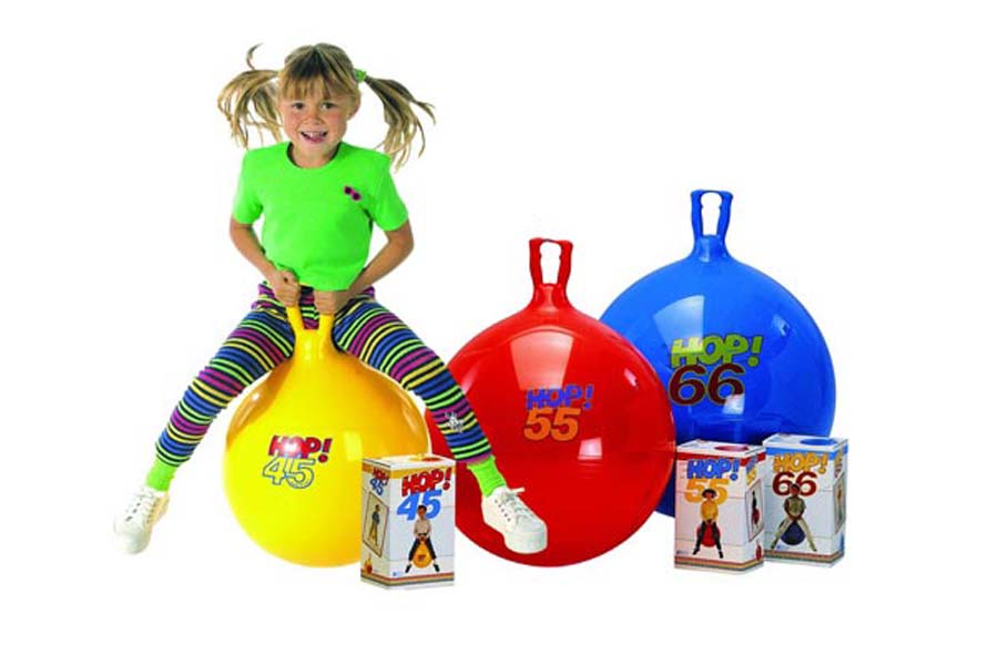 Kids Exercise Hop Balls - Fun Fitness & Balance Training for Children - Perfect for Indoor & Outdoor Play, Gym Class, and Birthday Parties