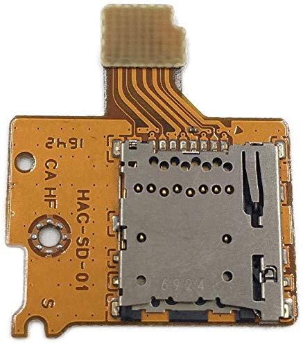Nintendo Switch NS NX Micro SD TF Card Slot Socket Reader Board Replacement - Compatible with Switch Console Repair & Memory Card Expansion