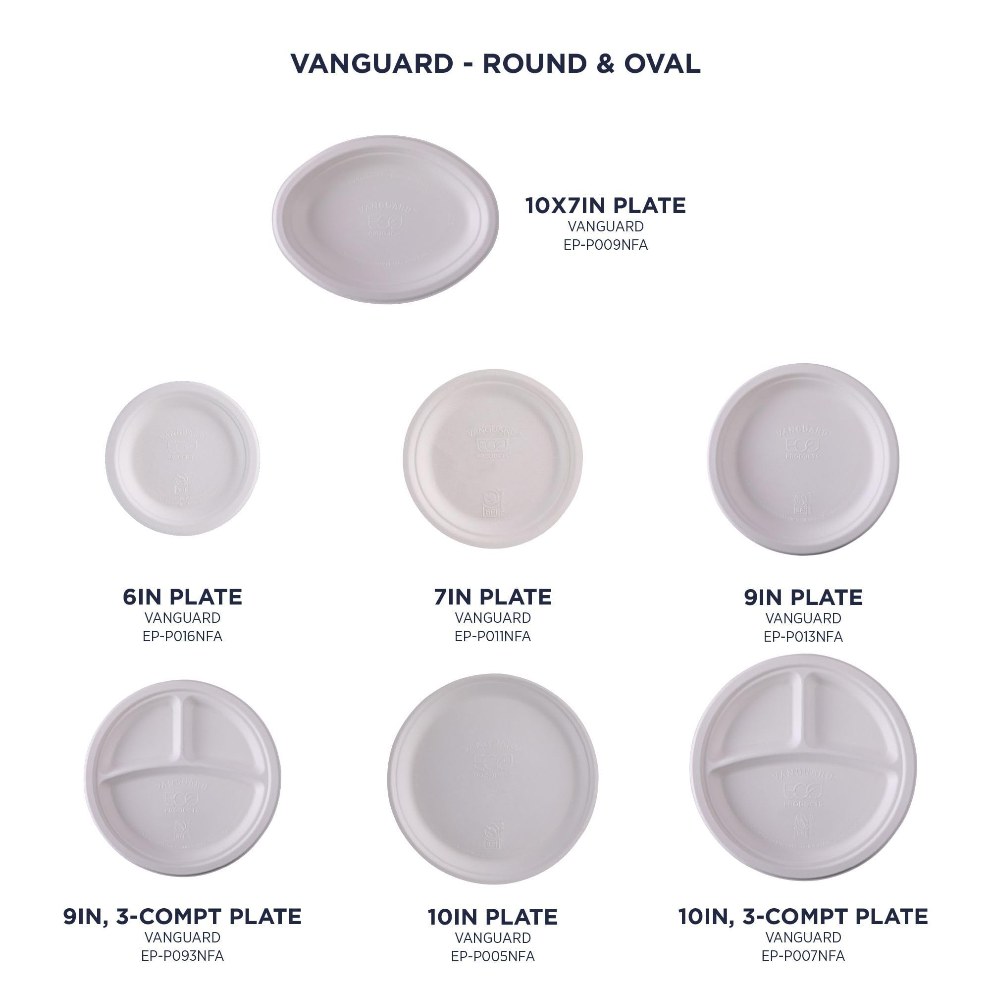 ECO-Friendly Compostable 3-Compartment 10