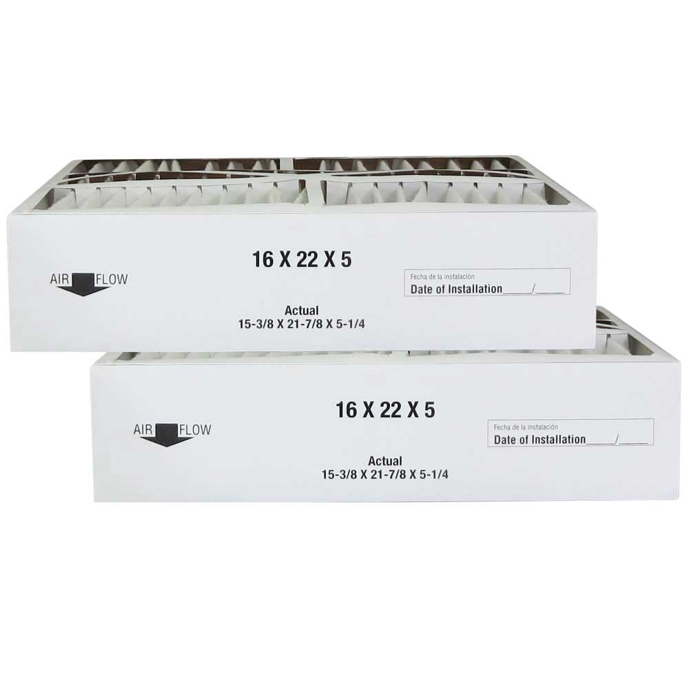 Atomic CMF1620/CNC1620 16x22x5 MERV 13 Replacement Furnace Air Filter - 2 Pack | Compatible with Carrier HVAC Systems | Perfect for Home & Office Air Purification