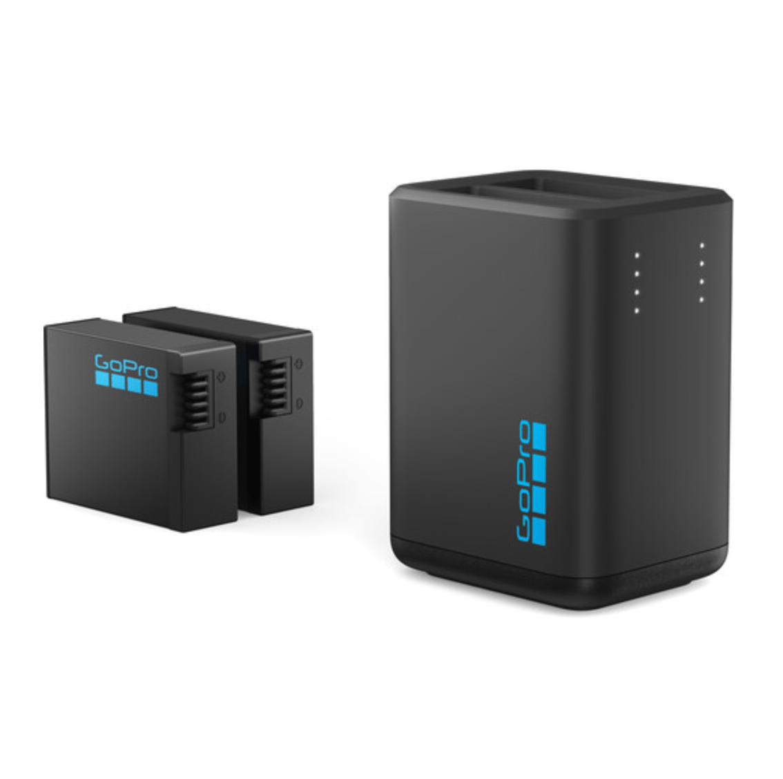GoPro Dual Battery Charger for HERO13 Black - Fast Charging & Spare Battery Kit for Action Camera - Perfect for Travel, Vlogging & Outdoor Adventures