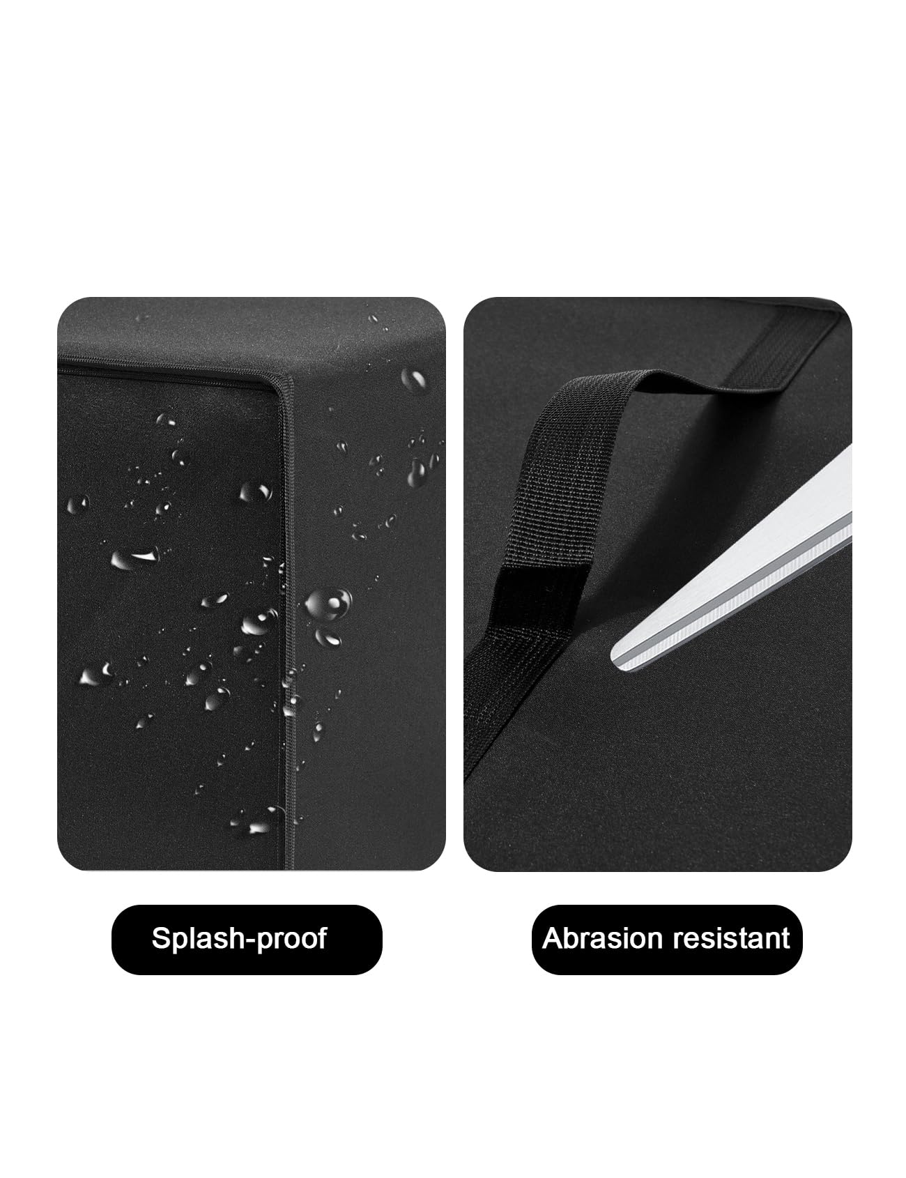 Waterproof & Dustproof Anti-Static Nylon Cover for Ninja Professional Slushie Maker FS301/FS301C - Perfect for Home Bars, Parties & Outdoor Events (Black)