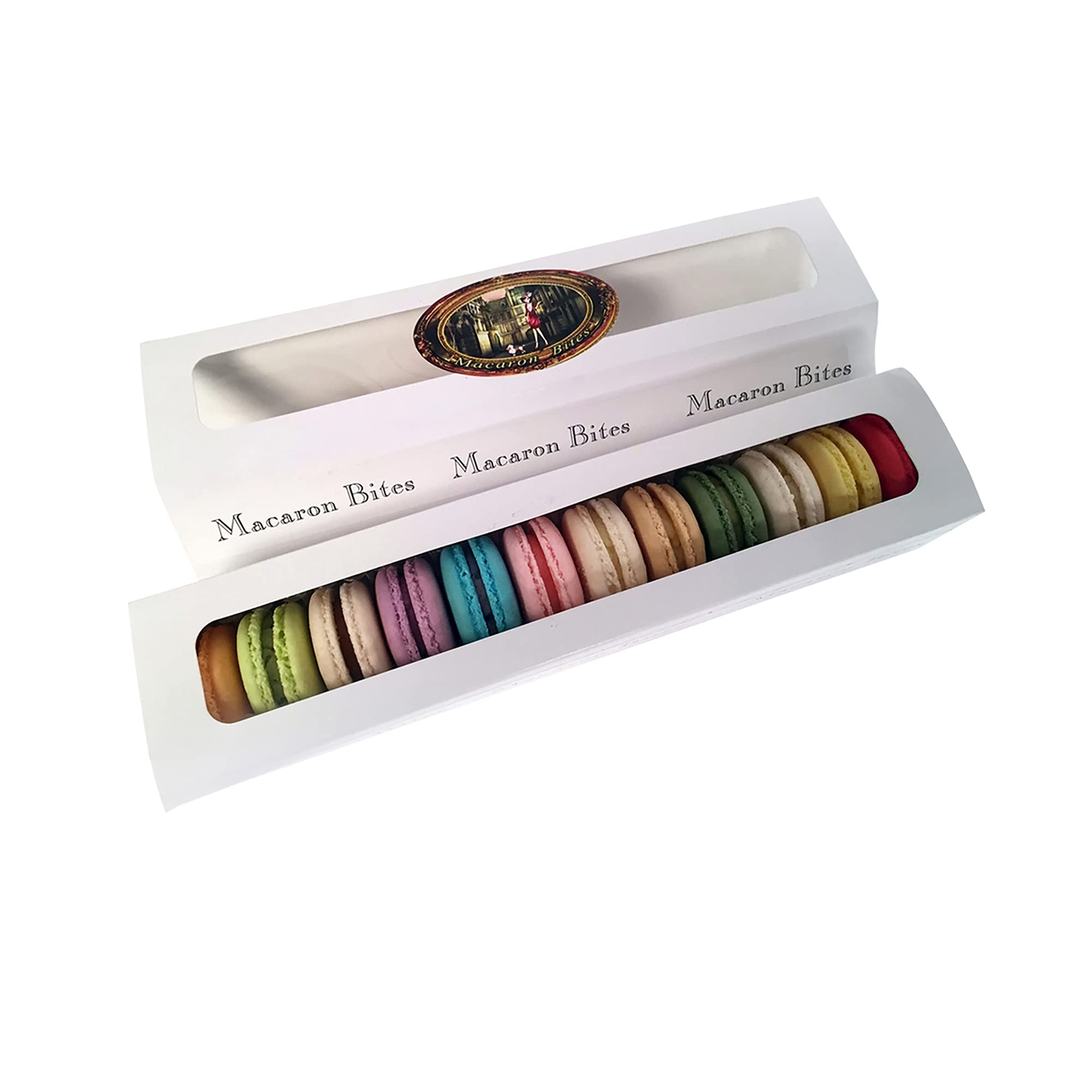 Gourmet French Macarons - Assorted Box of 12 Delicious Macaron Cookies | Perfect for Birthday Gifts, Wedding Favors & Holiday Treats
