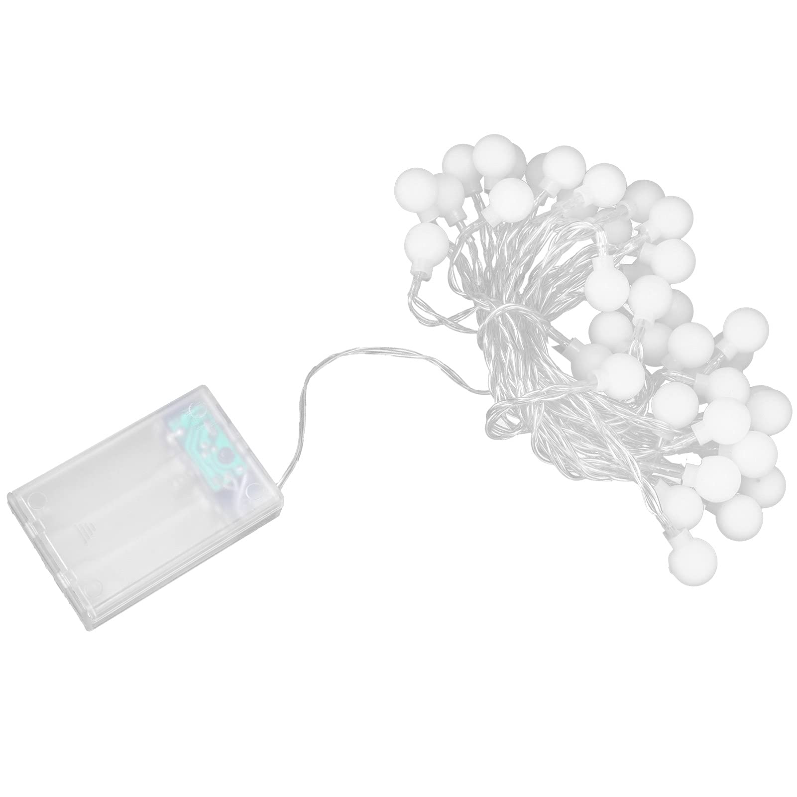 Yaosh 40LEDs Solar String Lights Outdoor - Waterproof Battery Operated Fairy Lights with 8 Modes, Color Changing LED String Lamp for Garden, Patio, Yard, Wedding & Party Decoration - Perfect for Outdoor Christmas, Halloween & Backyard Lighting