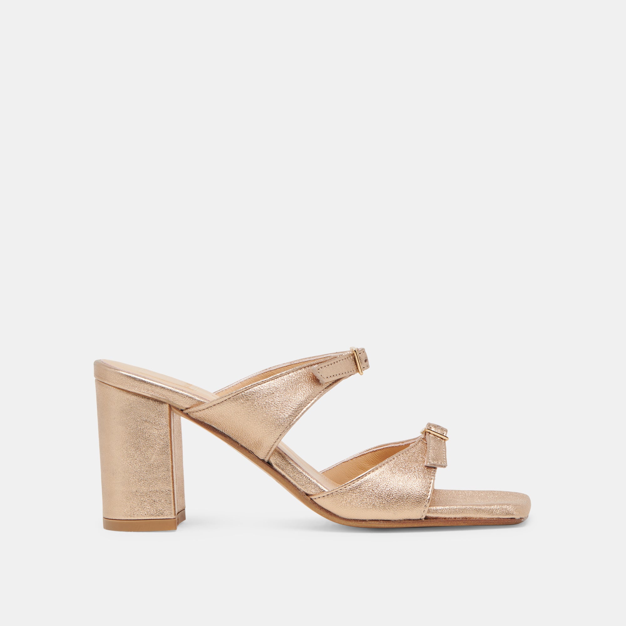 Shane Gold Metallic Leather Heels for Women - Elegant High Heel Pumps for Party, Wedding & Evening Wear