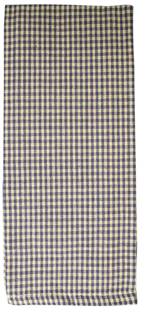 Blue Farmhouse Kitchen Towels Set of 3 - Navy Striped Buffalo Check Cotton Dish Towels 15”x25” for Drying, Decor & Farmhouse Style Kitchen