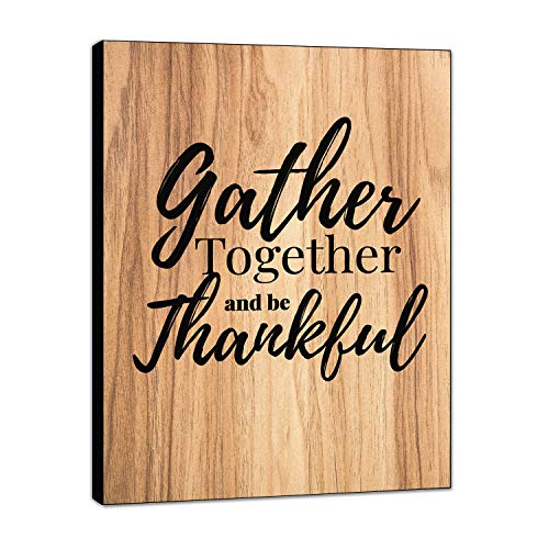 Gather Together and Be Thankful