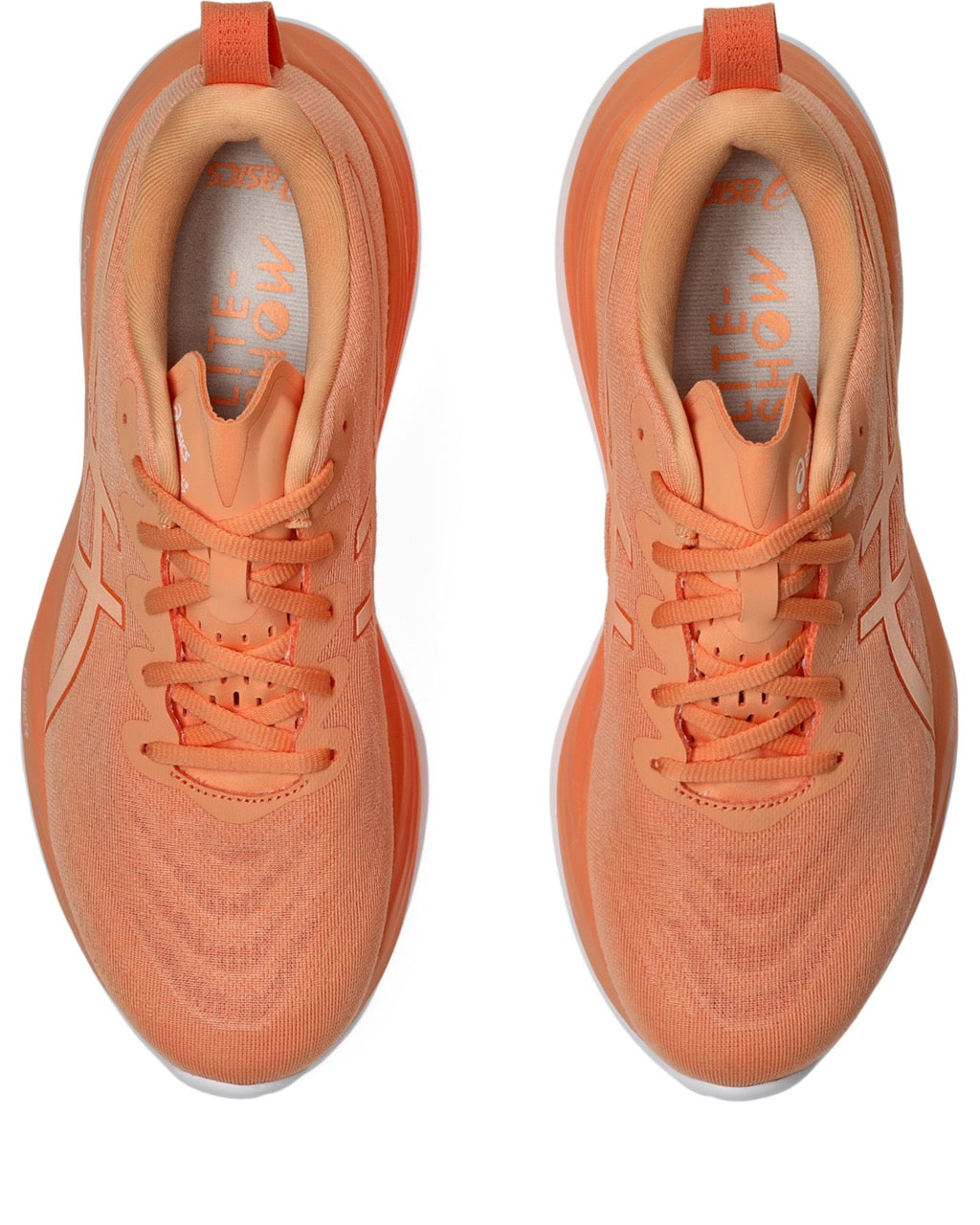ASICS Men's GEL-Cumulus 27 Lite Show Running Shoes - 800 Lite Show/Mojade Color - Lightweight Cushioned Sneakers for Road Running, Jogging & Gym Workouts