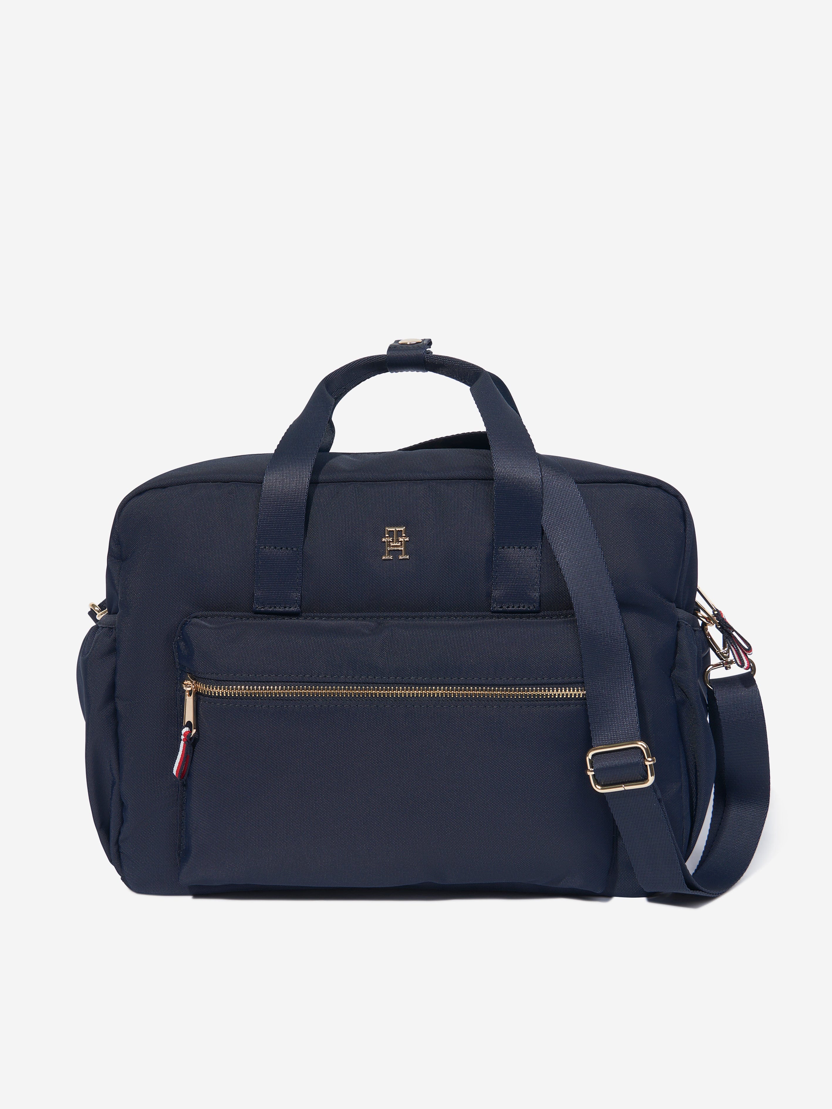 Premium Navy Baby Changing Bag - 37cm Diaper Backpack for Parents, Waterproof & Spacious with Insulated Bottle Pockets | Perfect for Travel, Daycare & On-the-Go Parenting