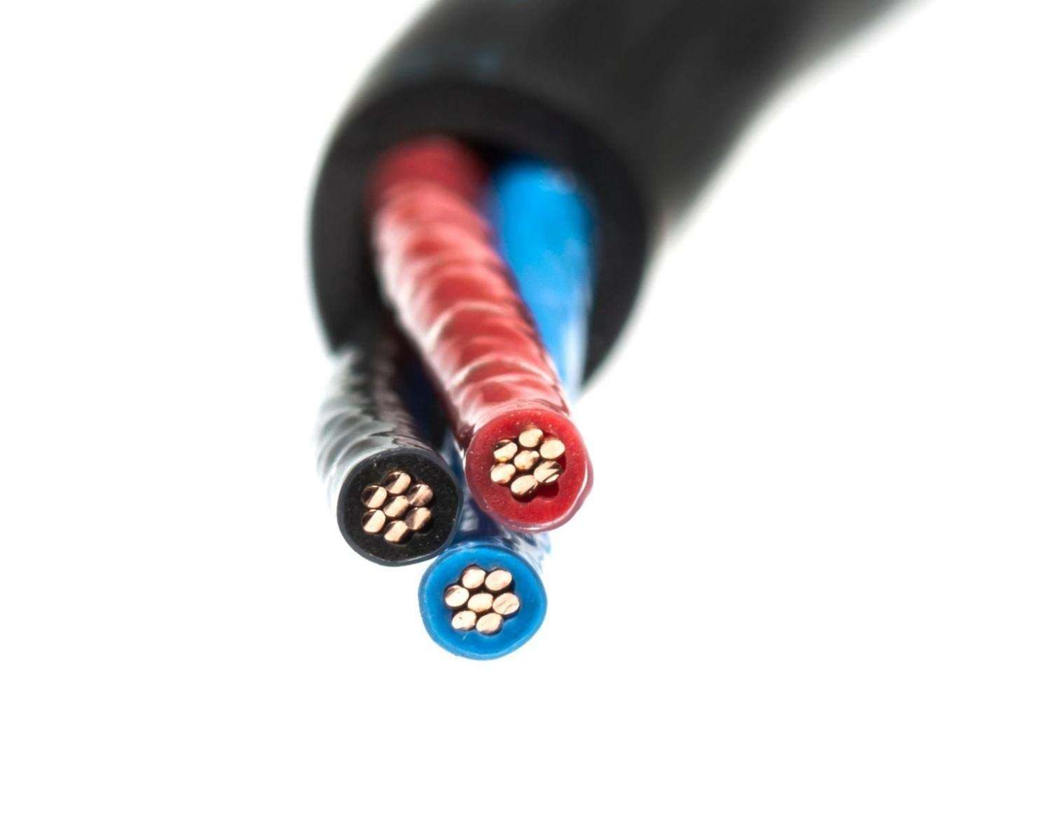 Belden VNTC 14 AWG 3 Conductor 600V Unshielded Tray Cable - 100 Foot Roll - Vinyl Nylon Jacket, Stranded Copper - Ideal for Industrial Wiring, Control Panels & Power Distribution