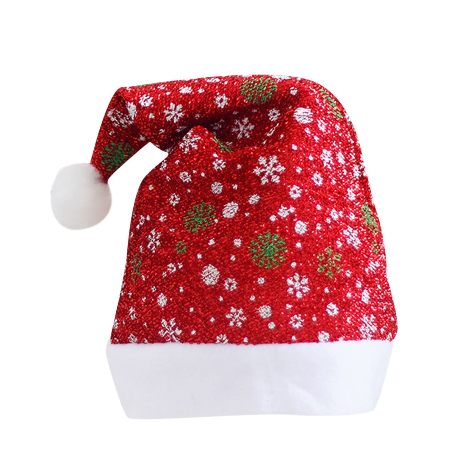 Red Plaid Santa Hat - Traditional Christmas Costume Beret for Holiday Parties & Festive Events (Free Size) - Perfect for Xmas Celebrations, Santa Costumes & Winter Gatherings