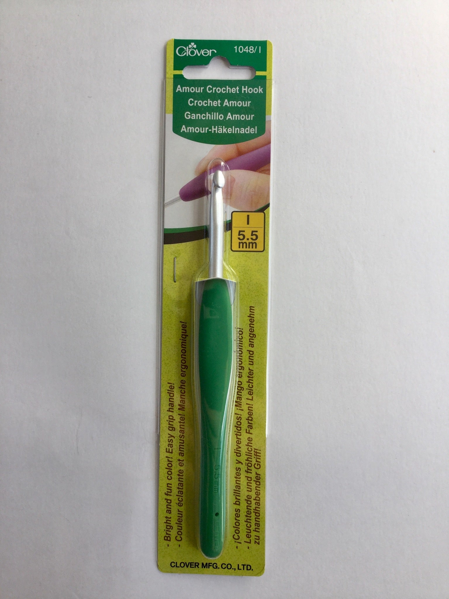 Premium Amour Crochet Hook Set - Ergonomic Comfort Grip for Smooth Knitting & Crocheting - Perfect for Yarn Crafts, DIY Projects, and Gift Making