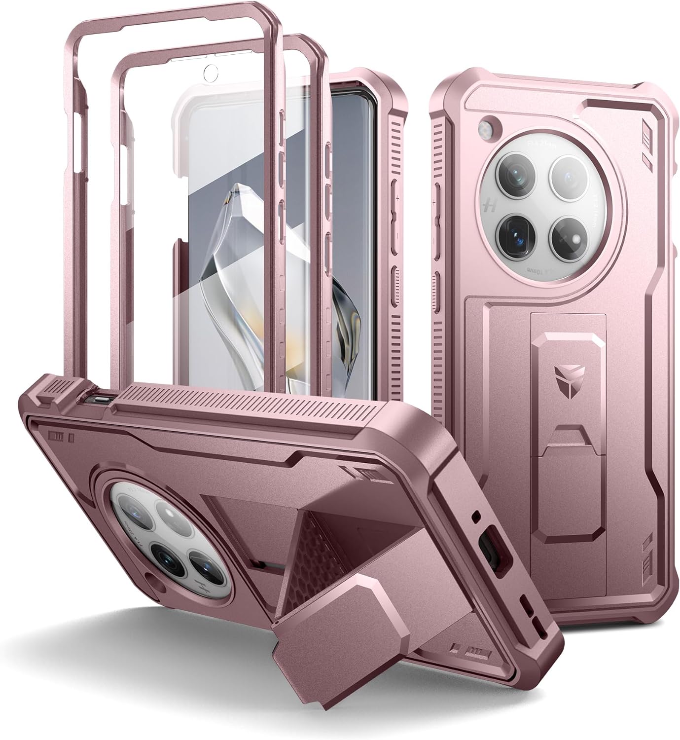 OnePlus 12 Rugged Case - Military Grade Shockproof Protective Cover for OnePlus 12 Phone | Perfect for Outdoor Adventures, Construction Work & Extreme Sports Protection