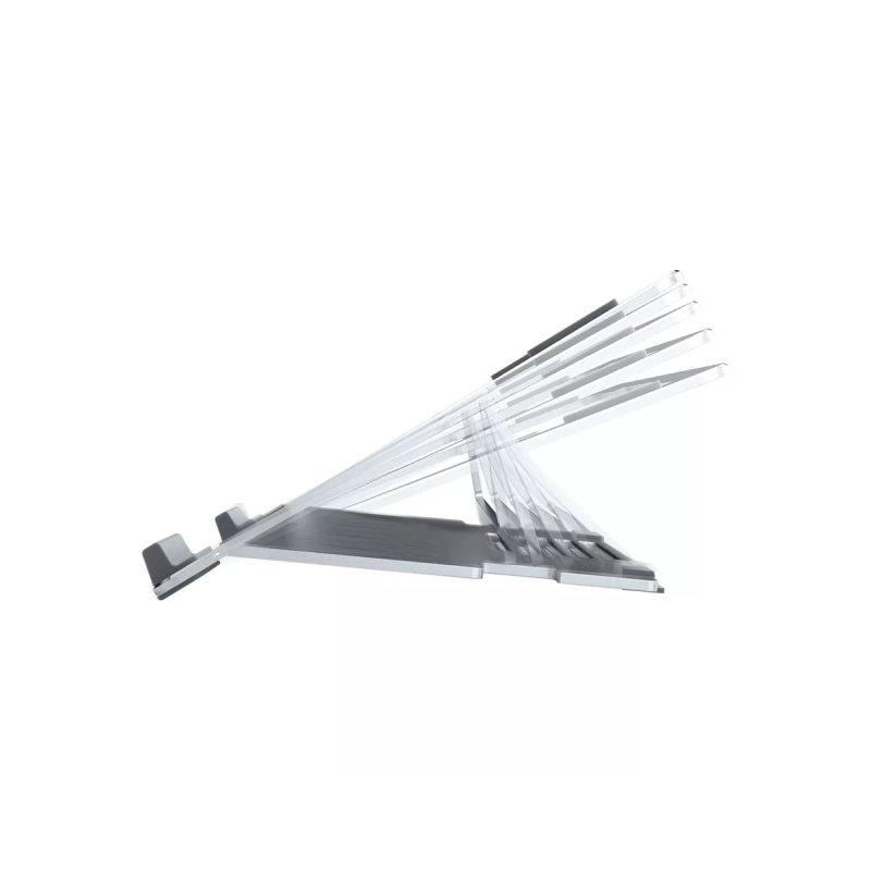 Cooler Master MNX SSEW NNNNN R1 CM Ergostand Air Slim Laptop Stand - Adjustable Height & Ergonomic Design for MacBook, Notebook, Gaming Laptops - Perfect for Office, Home & Travel Use