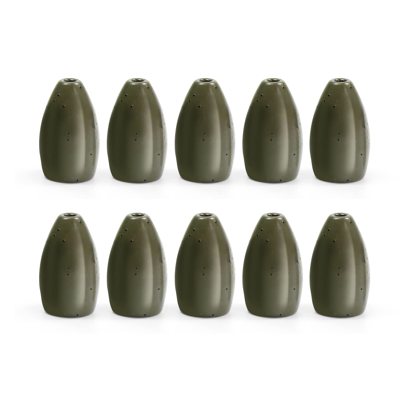 Premium Tungsten Flipping Weights for Bass Fishing - Barrel & Worm Weights in Multiple Sizes | Ideal for Texas Rig, Carolina Rig & Flipping Techniques