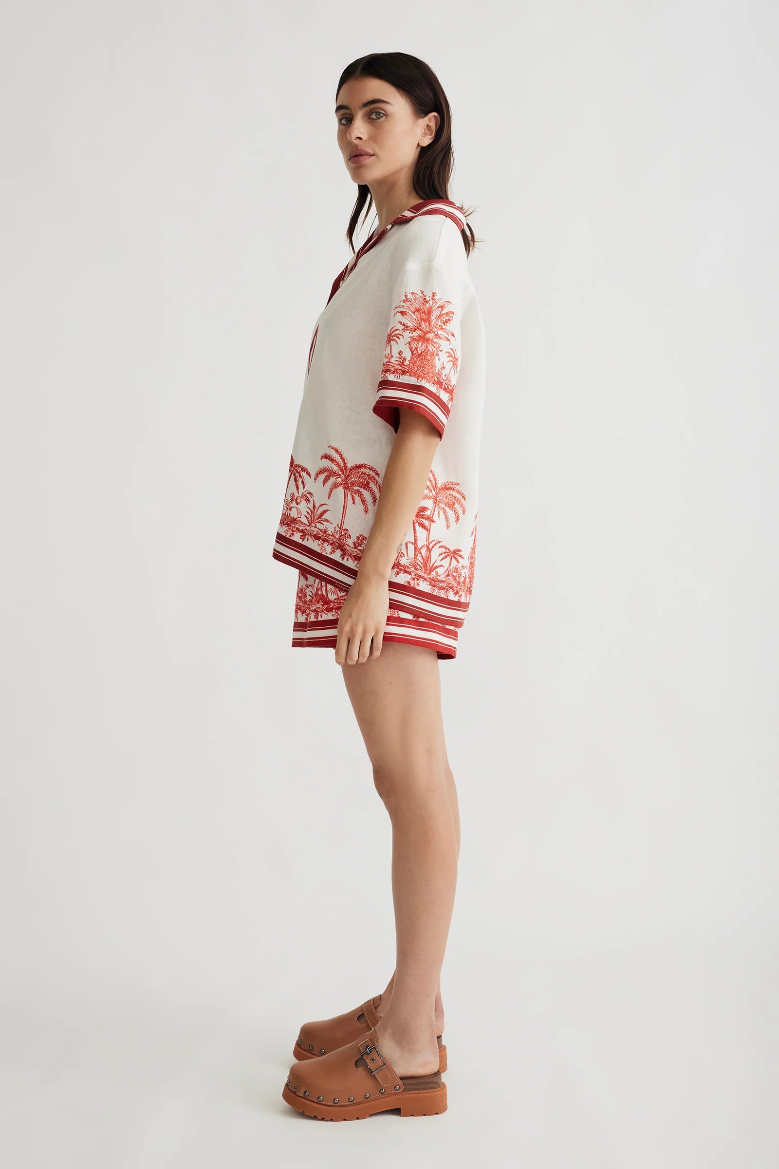BLYTHE Drop Shoulder Shirt for Women - Trendy Oversized Casual Top for Everyday Wear | Perfect for Street Style, Layering & Relaxing at Home