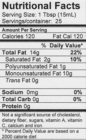 Saratoga Olive Oil Company Butter Olive Oil 375ml (12.7oz) - Premium Cooking Oil for Baking, Grilling & Salad Dressing - Perfect for Home Chefs & Gourmet Recipes