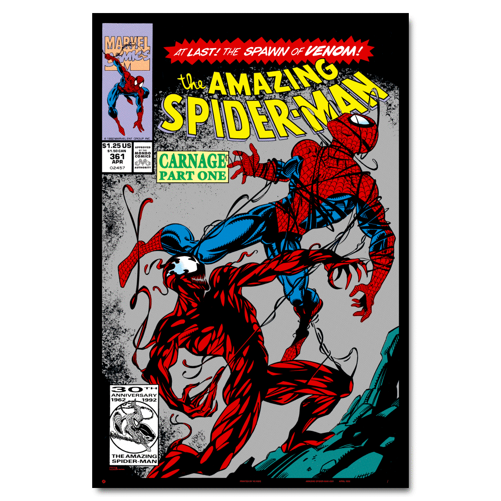 Amazing Spider-Man #361 Comic Poster - Premium Collectible Marvel Superhero Wall Art for Fans & Decor - Perfect for Bedrooms, Game Rooms & Comic Book Collections