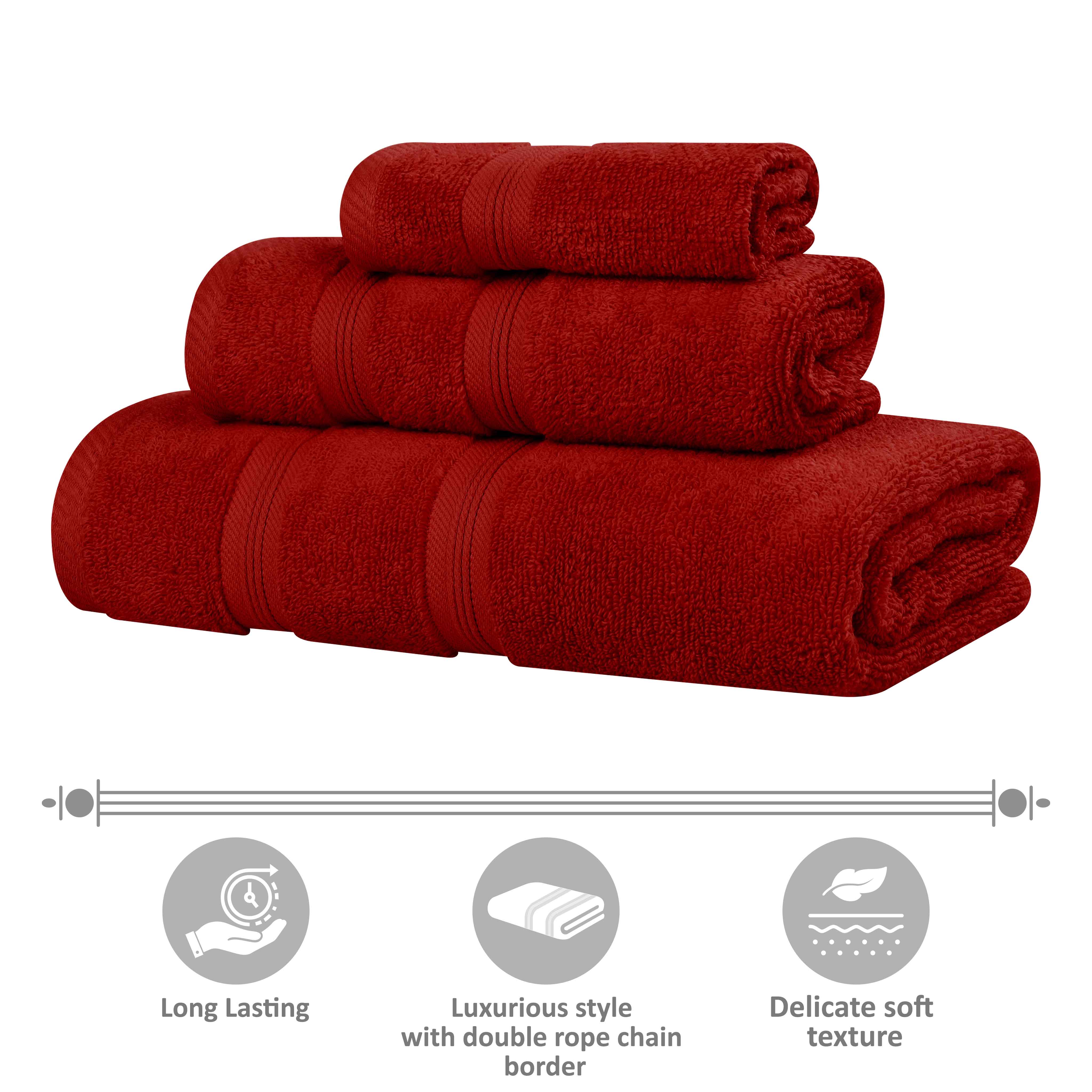 Premium Smart Dry Zero Twist Cotton Bath Towels Set of 2 - Ultra Soft, Absorbent Medium Weight Bath Sheets for Spa, Gym & Luxury Home Use