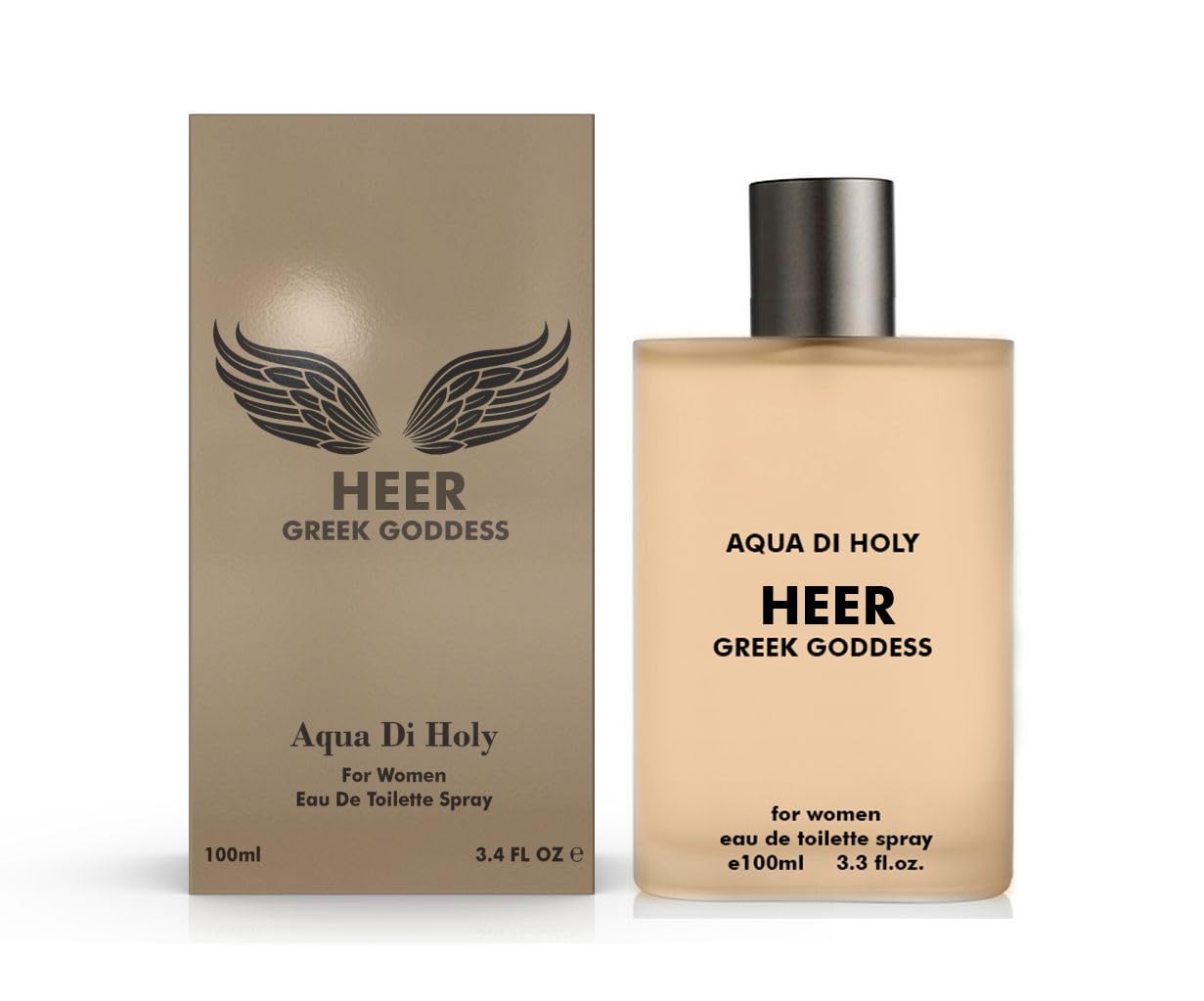 **Aqua Di Holy Heer Perfume for Women - Floral Eau De Toilette Spray, 100ml Long-Lasting Fragrance - Perfect for Daily Wear, Date Nights & Special Occasions**