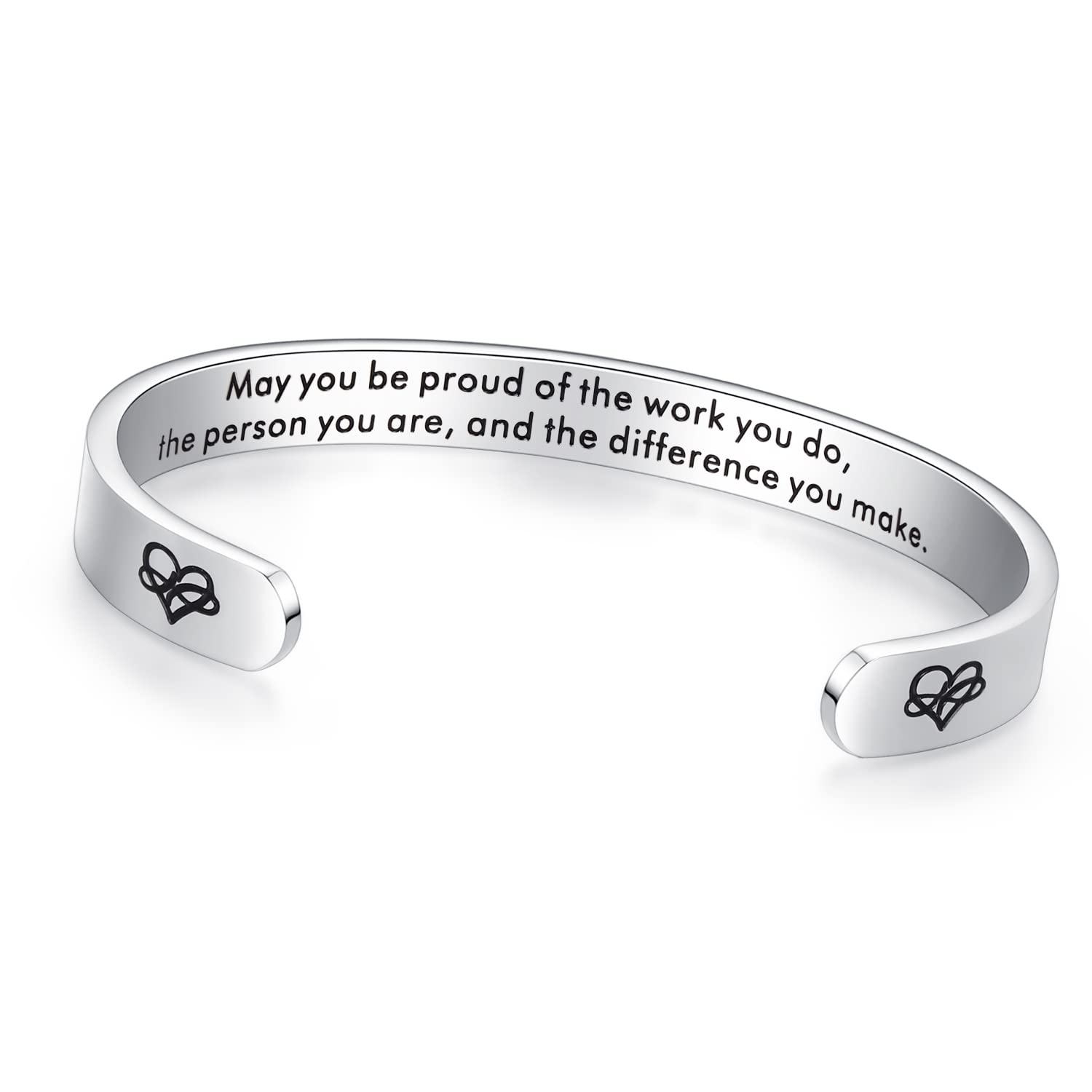 Personalized Cuff Bracelets for Women & Teen Girls - Best Friend, Sister, Mom, Daughter, Granddaughter, Cousin - Custom Birthday, Mother's Day, Christmas & Easter Jewelry Gifts - Perfect for Parties, Weddings & Everyday Wear