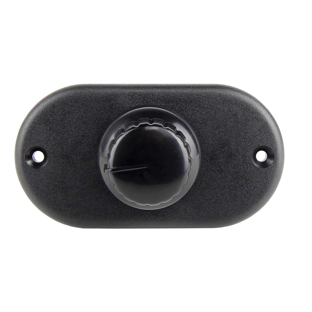 100W RV Light Dimmer Switch - Black RV Interior Lighting Control for Campers, Trailers & Motorhomes - Perfect for Night Driving & Cozy Cabin Ambience (Model 21005/X002CI13AF)