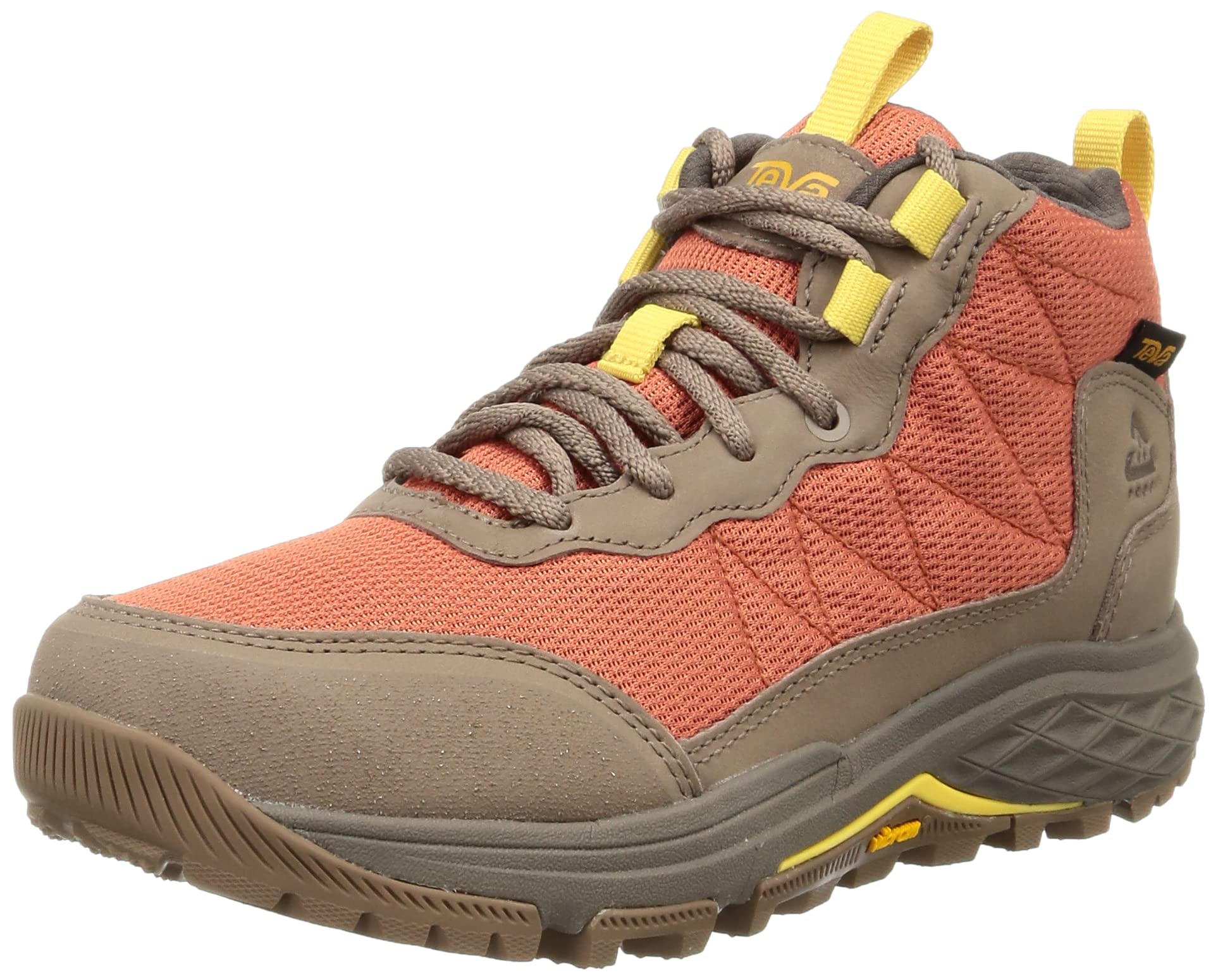 TEVA Women's Ridgeview Mid Waterproof Hiking Boots - Durable & Breathable for Outdoor Adventures, Trail Walking & Camping
