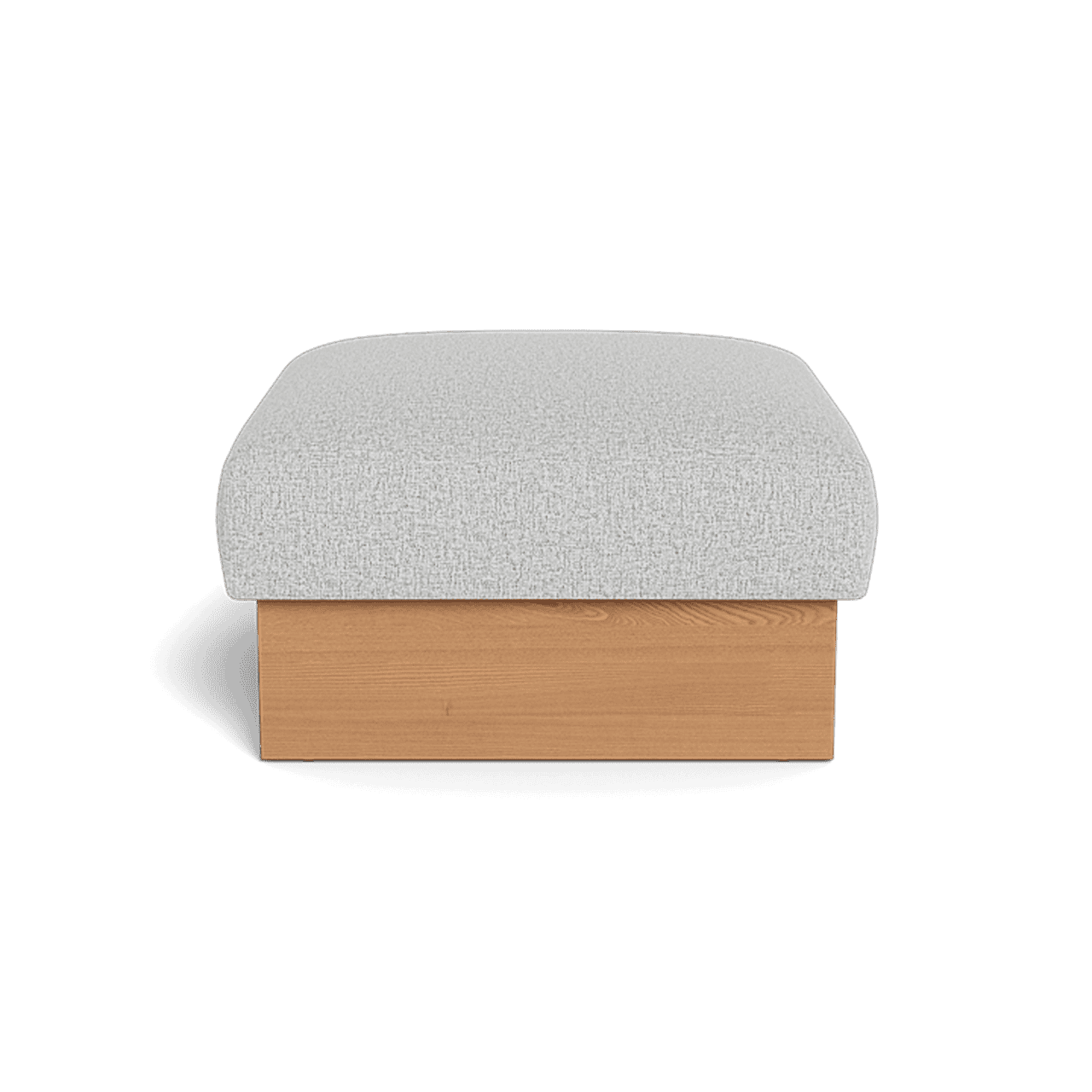 **Catalina Outdoor Ottoman - Waterproof & Weather-Resistant Patio Furniture with Storage - Perfect for Garden, Deck, and Poolside Relaxation**