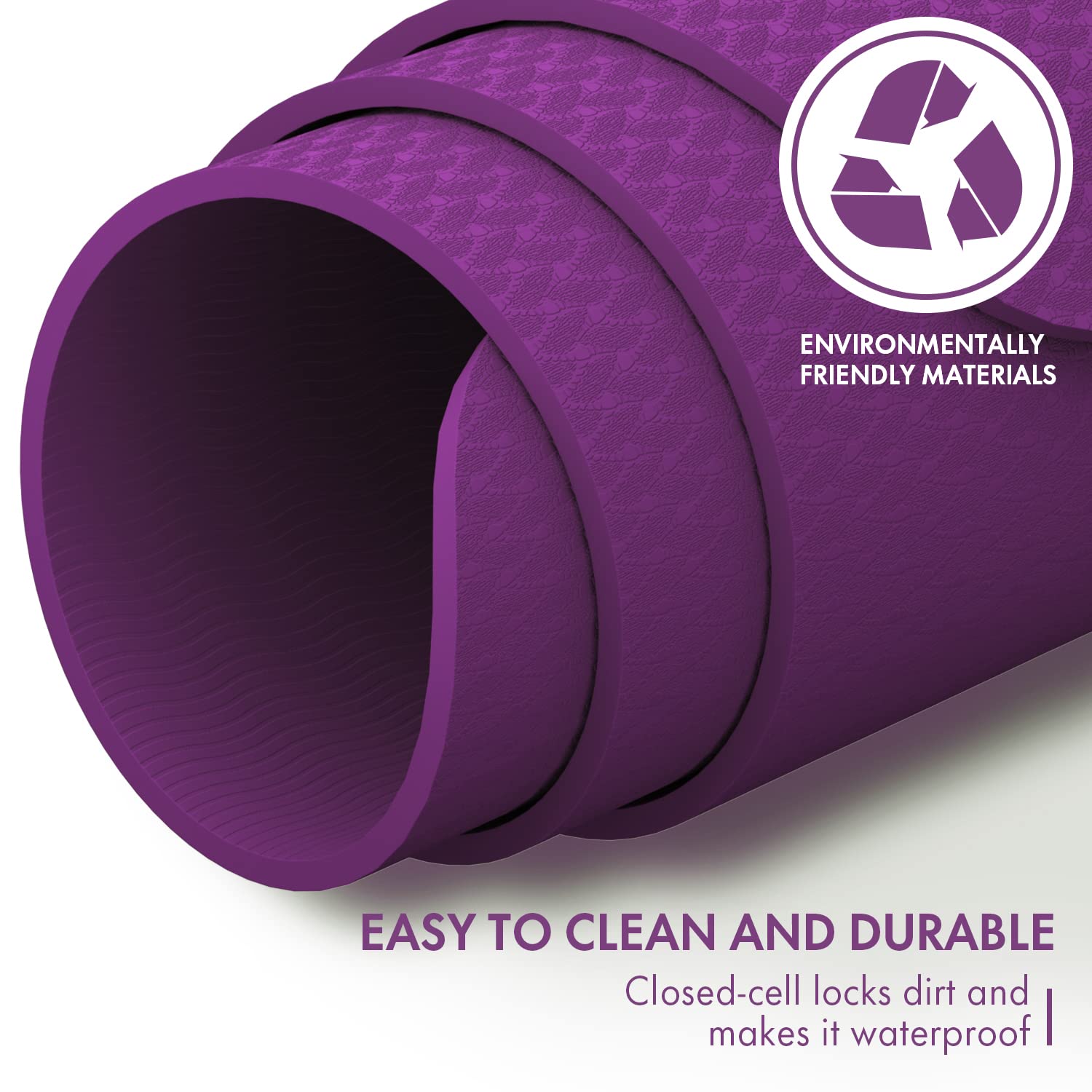 **FrenzyBird Extra Large Yoga Mat 6'x4' (72
