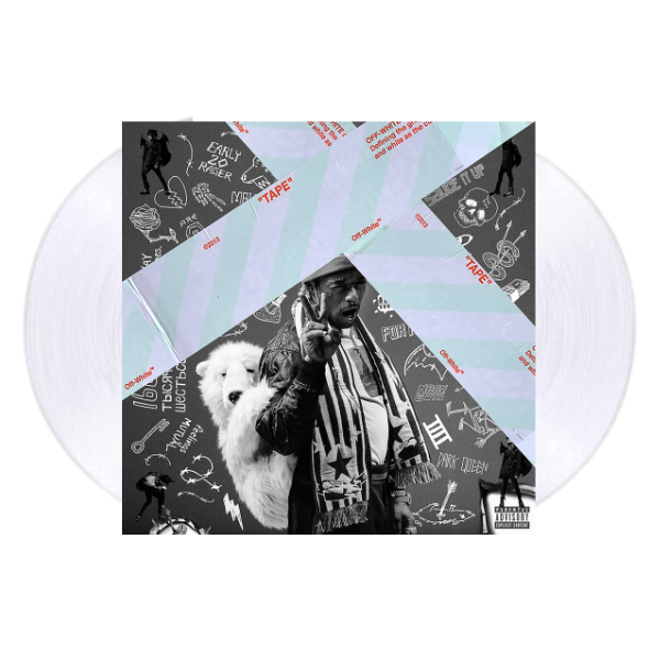 Lil Uzi Vert Luv is Rage 2 Vinyl Record - Clear 2xLP Limited Edition Hip Hop Album - Perfect for Music Collectors & Vinyl Enthusiasts