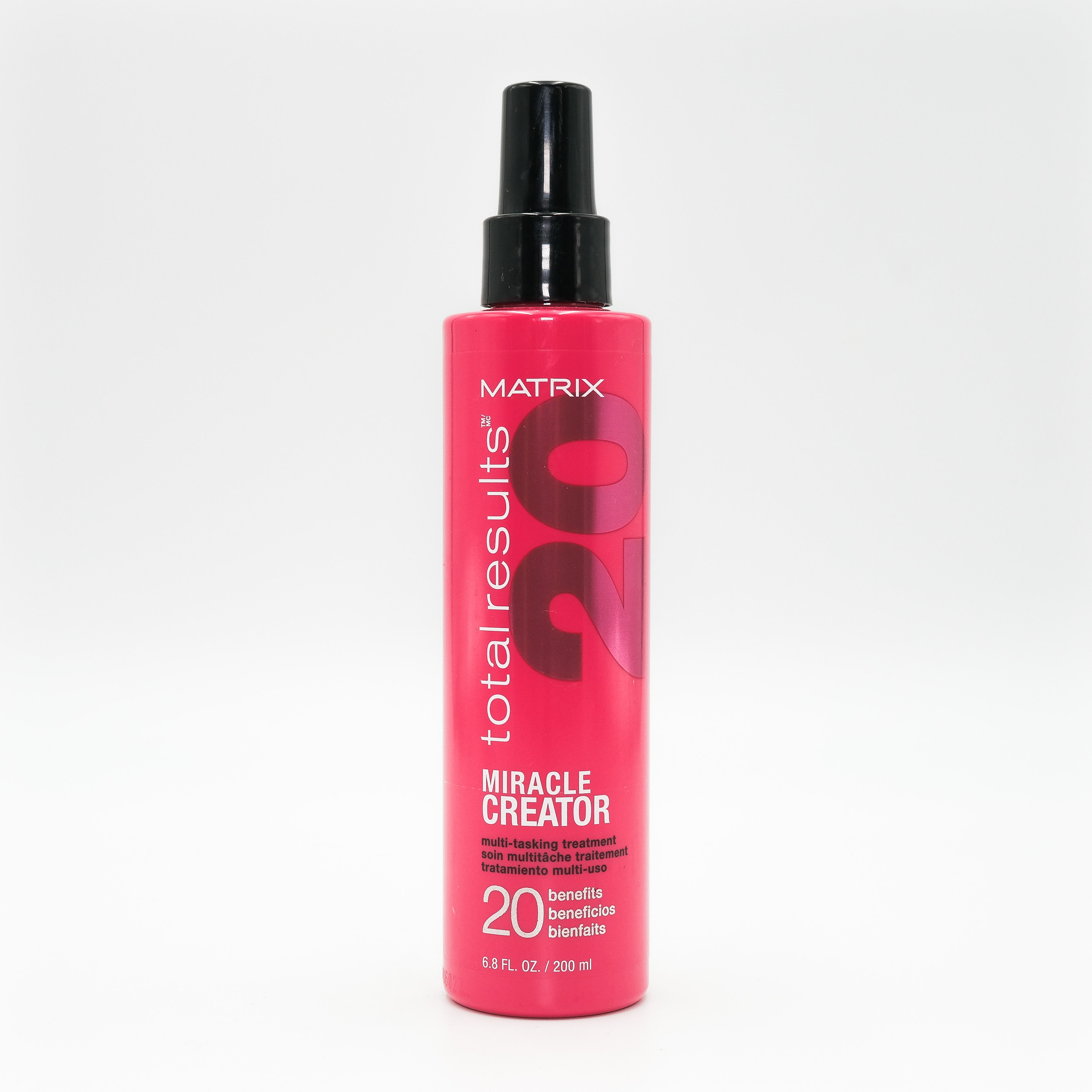 MATRIX Total Results 20 Miracle Creator Multi-Tasking Hair Treatment 6.8 oz - Repairing Leave-In Conditioner for Damaged Hair - Perfect for Salon-Quality Styling at Home