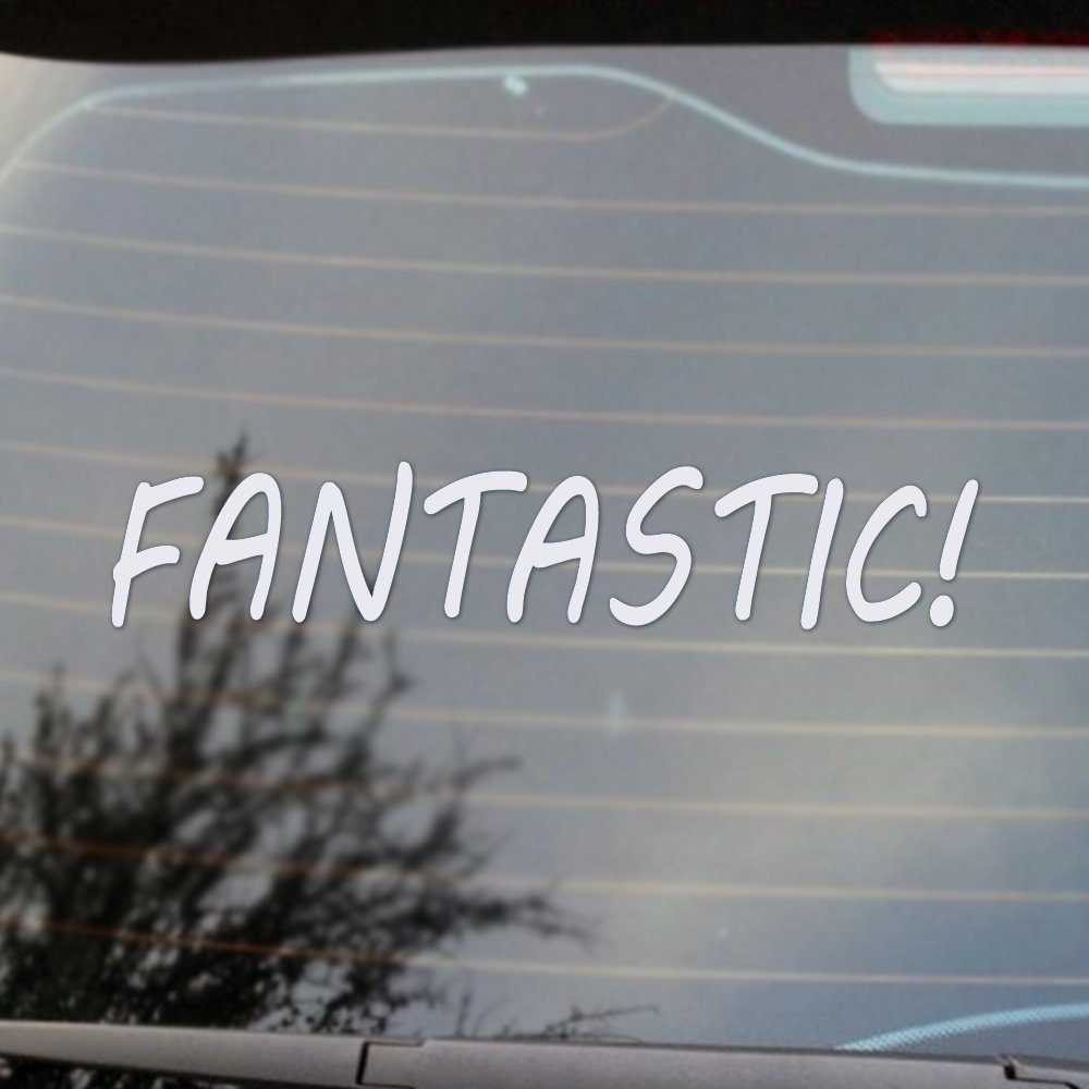 Fantastic Doctor Vinyl Decal for Cosplay & Fan Gear - Premium White Sticker for Laptops, Cars & DIY Projects